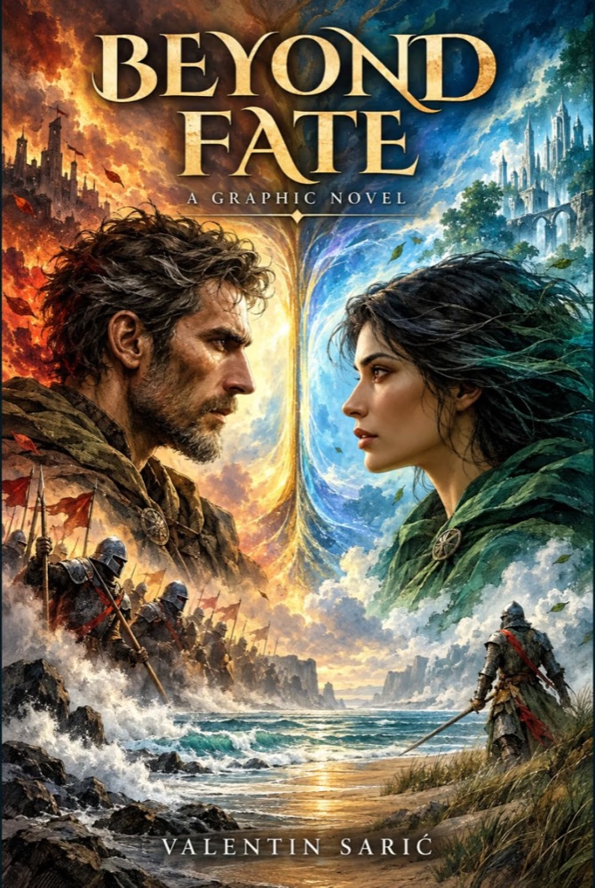 Beyond Fate, graphic novel cover