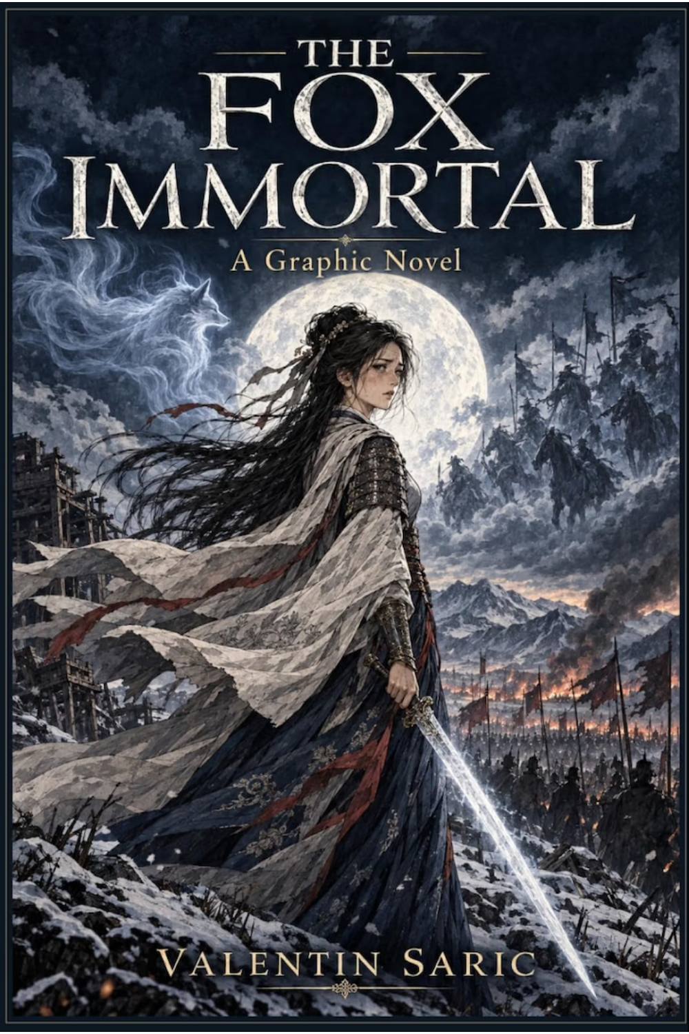 The Fox Immortal, graphic novel cover