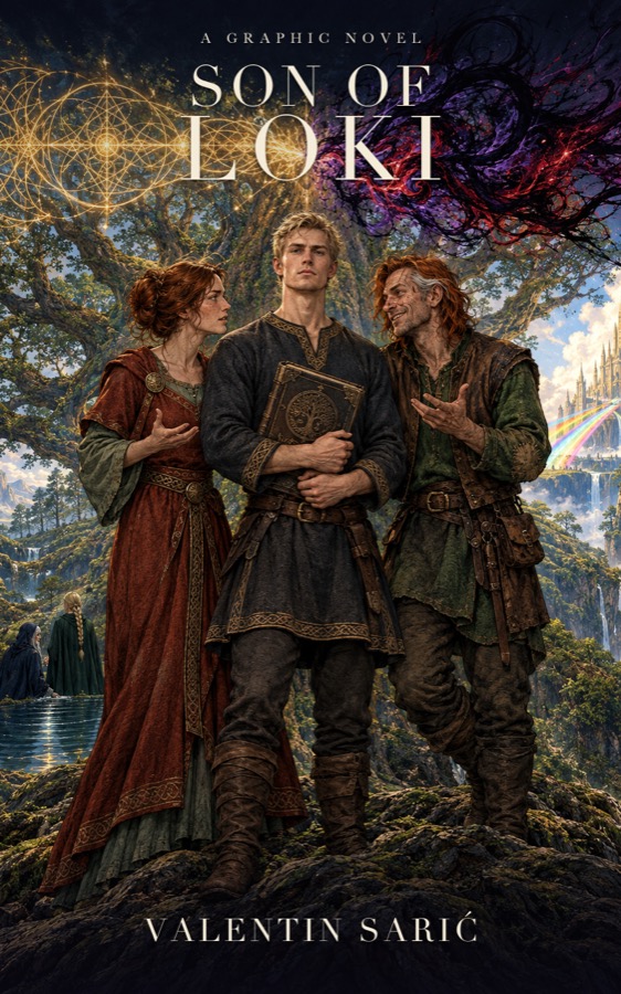 Son of Loki, graphic novel cover