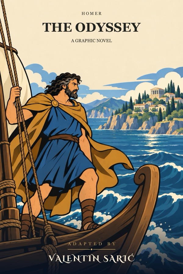 The Odyssey, graphic novel cover