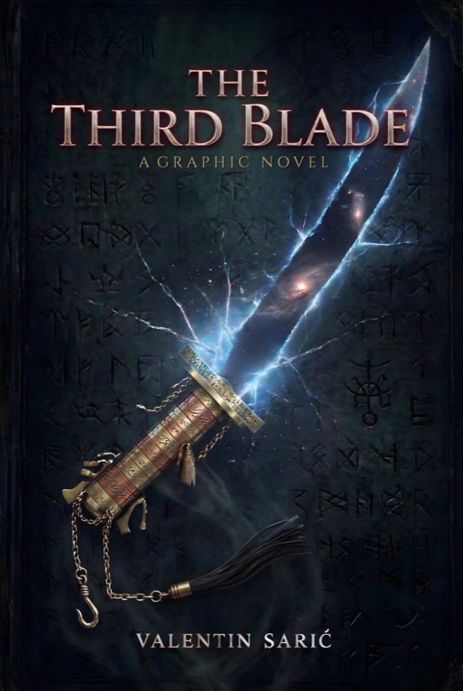 The Third Blade, graphic novel cover