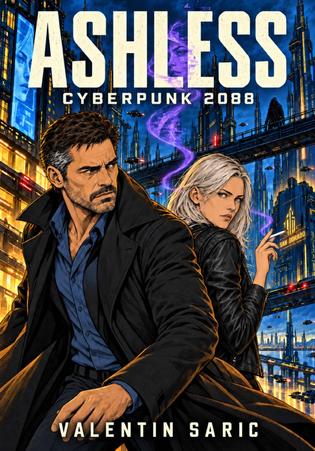 Ashless — Cyberpunk 2088, page 1