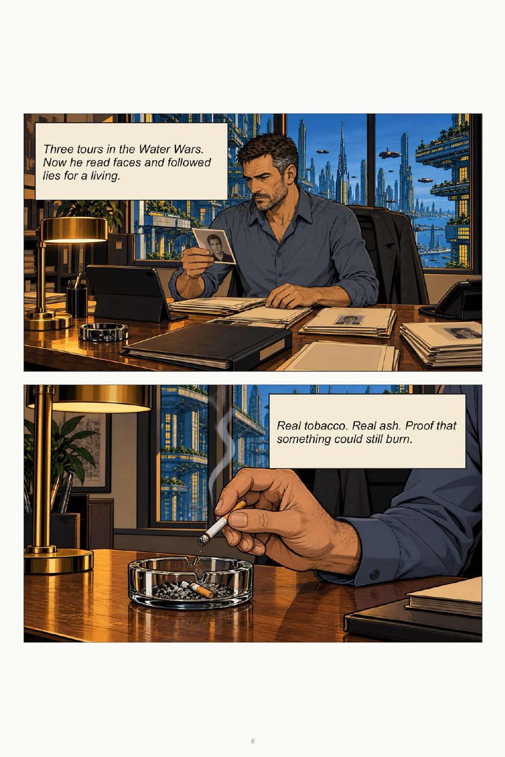 Ashless — Cyberpunk 2088, page 9