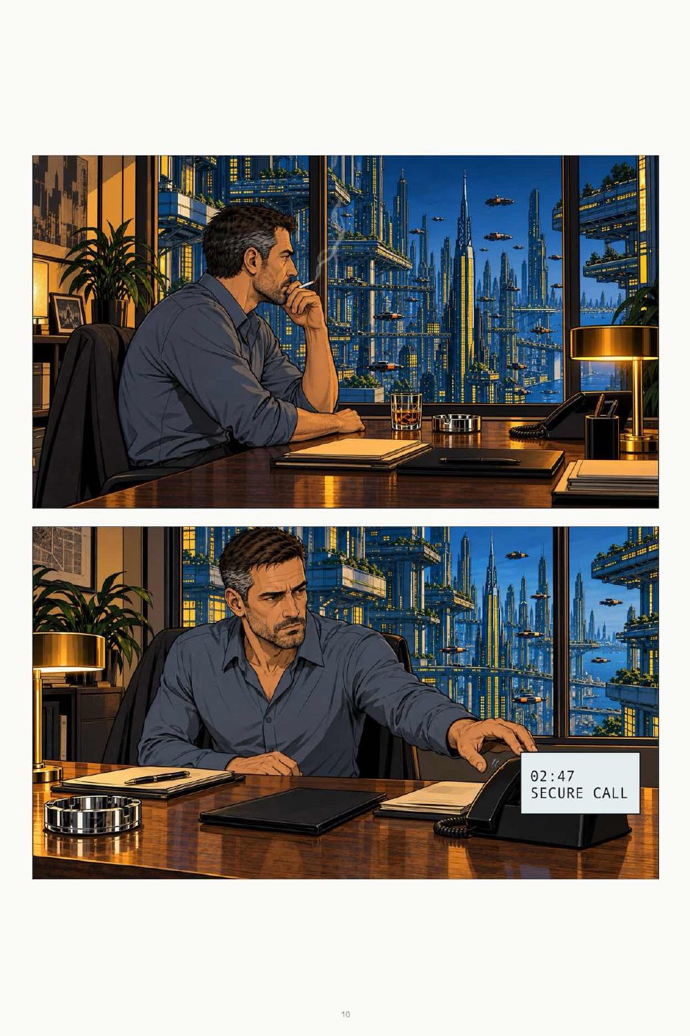 Ashless — Cyberpunk 2088, page 11