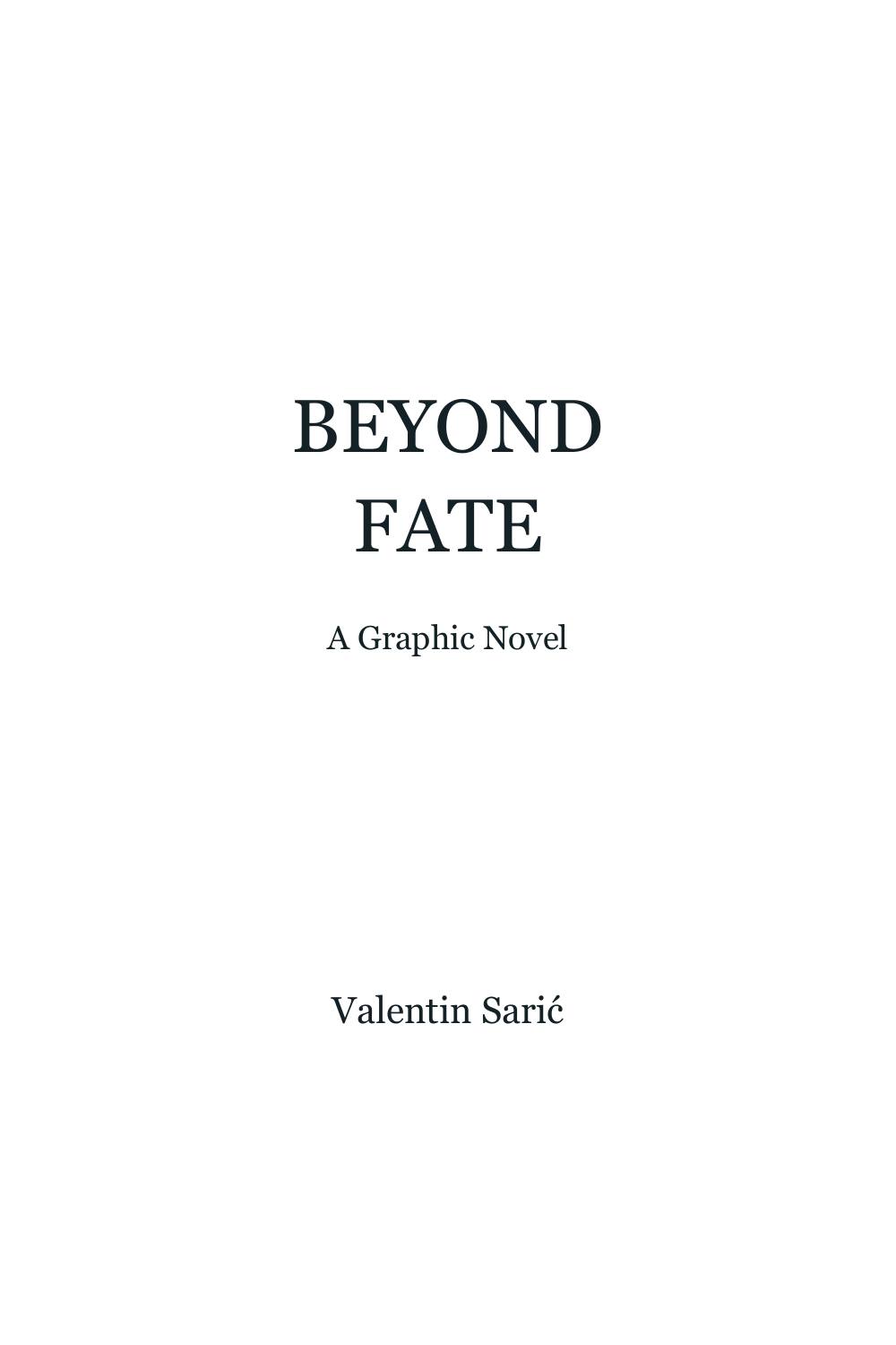 Beyond Fate, page 1