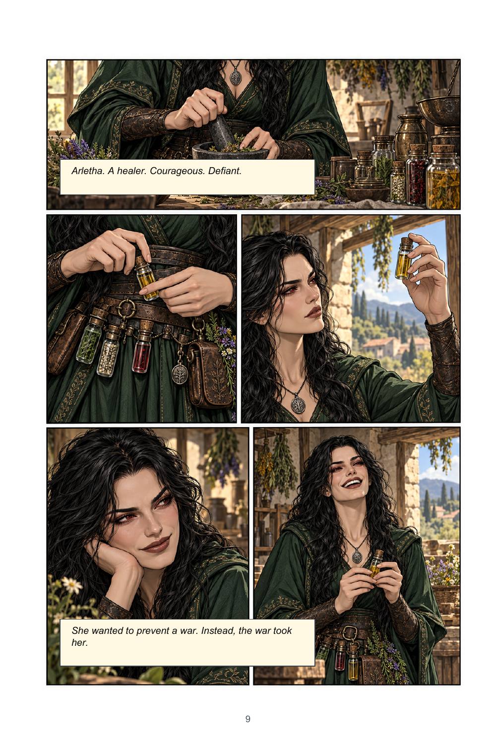 Beyond Fate, page 11