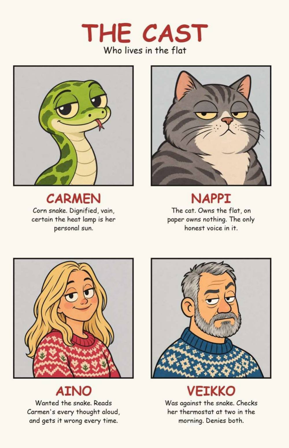 Carmen Meets the Family: Christmas, Guests, and One Cousin Who Screams, page 3