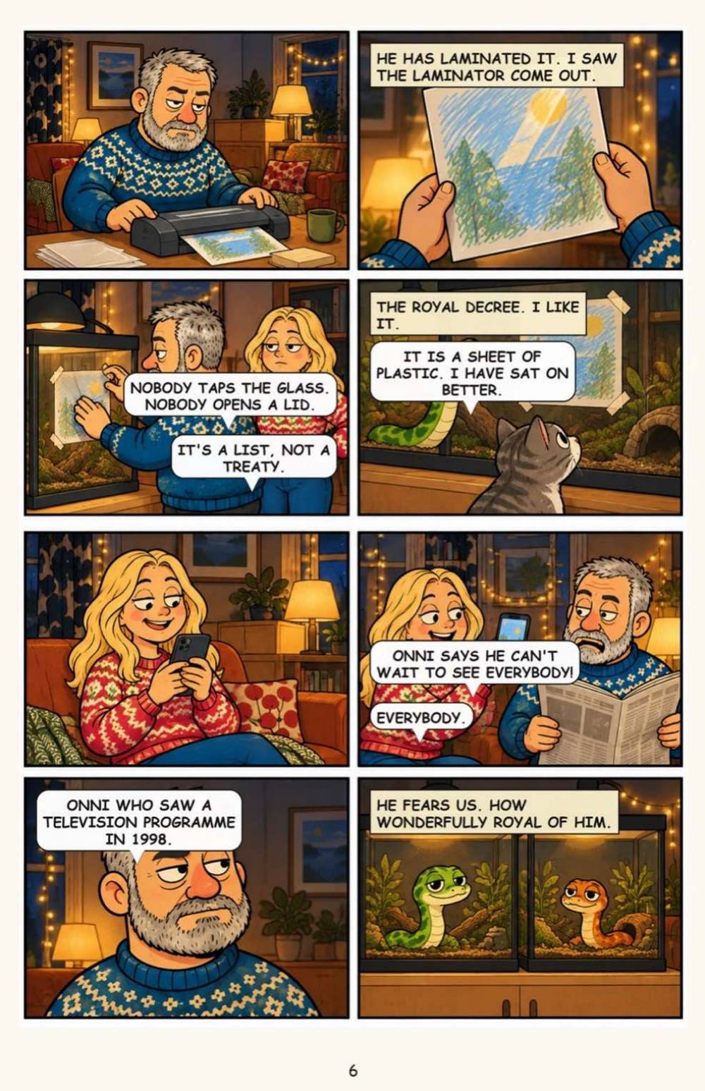 Carmen Meets the Family: Christmas, Guests, and One Cousin Who Screams, page 6