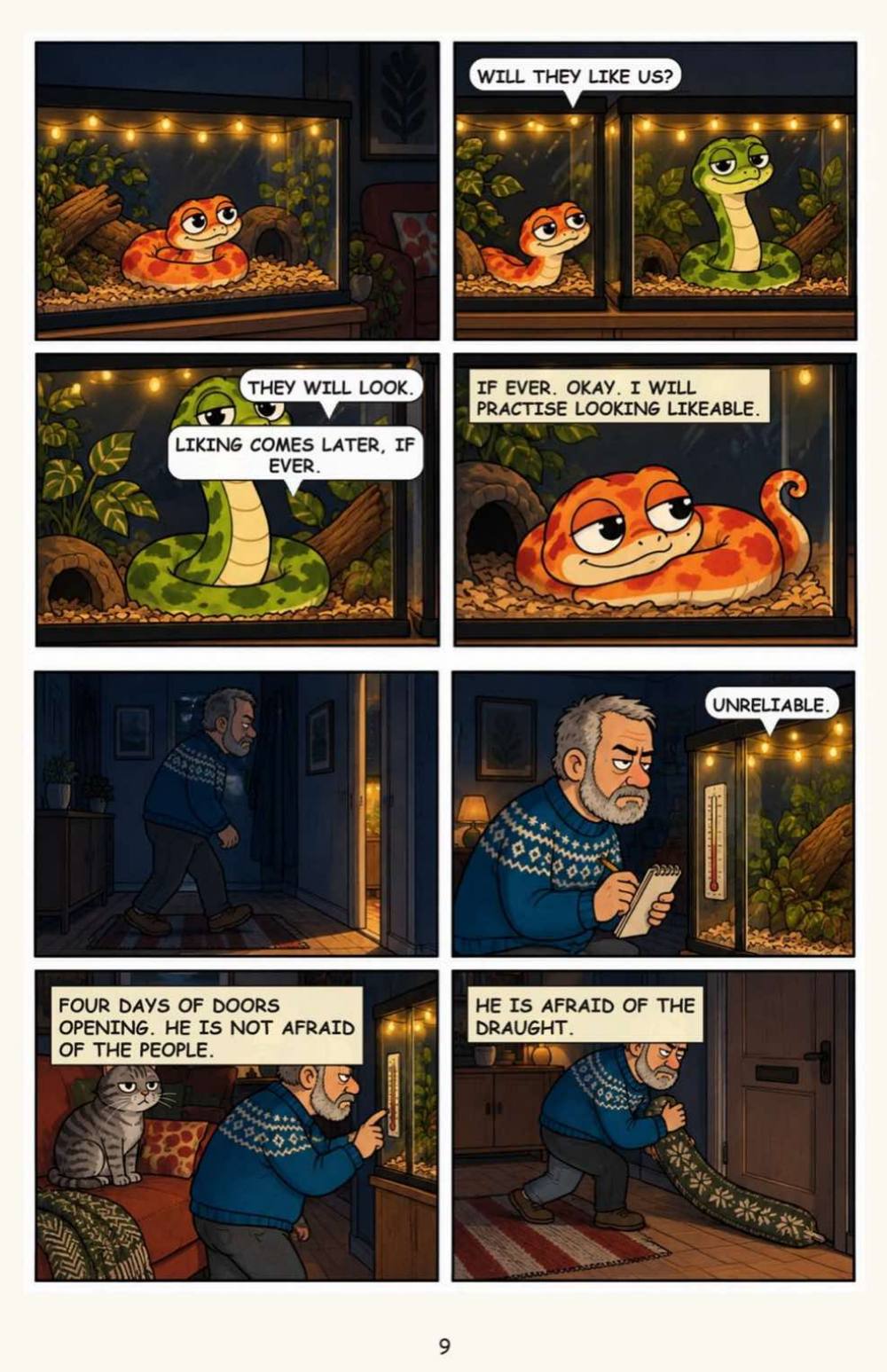 Carmen Meets the Family: Christmas, Guests, and One Cousin Who Screams, page 9