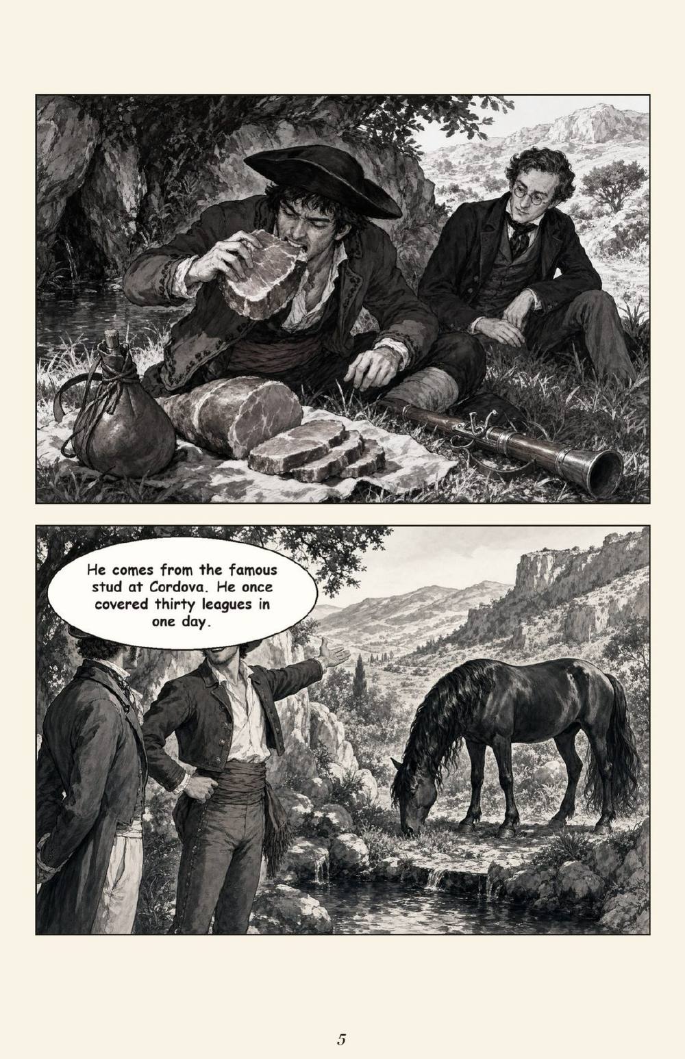 Carmen – Prosper Mérimée | A Graphic Novel, page 7