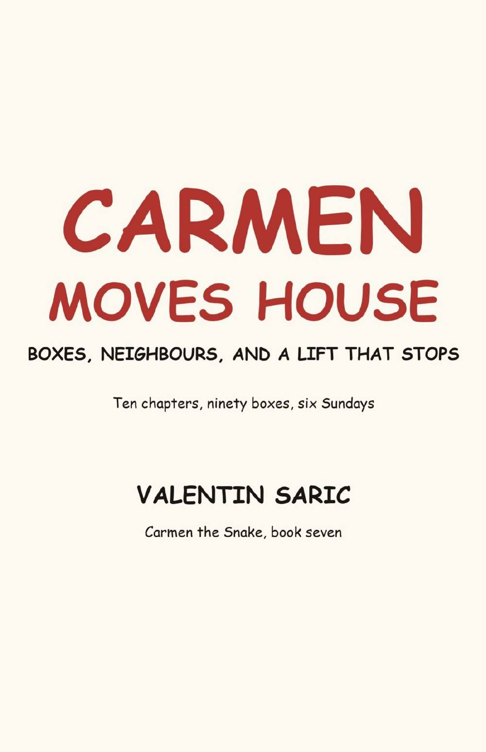 Carmen Moves House: Boxes, Neighbours, and a Lift That Stops, page 2