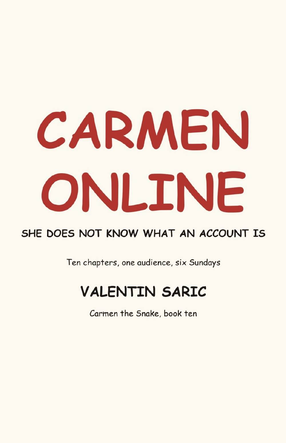 Carmen Online: Nine Thousand Followers and No Opinion About It, page 2