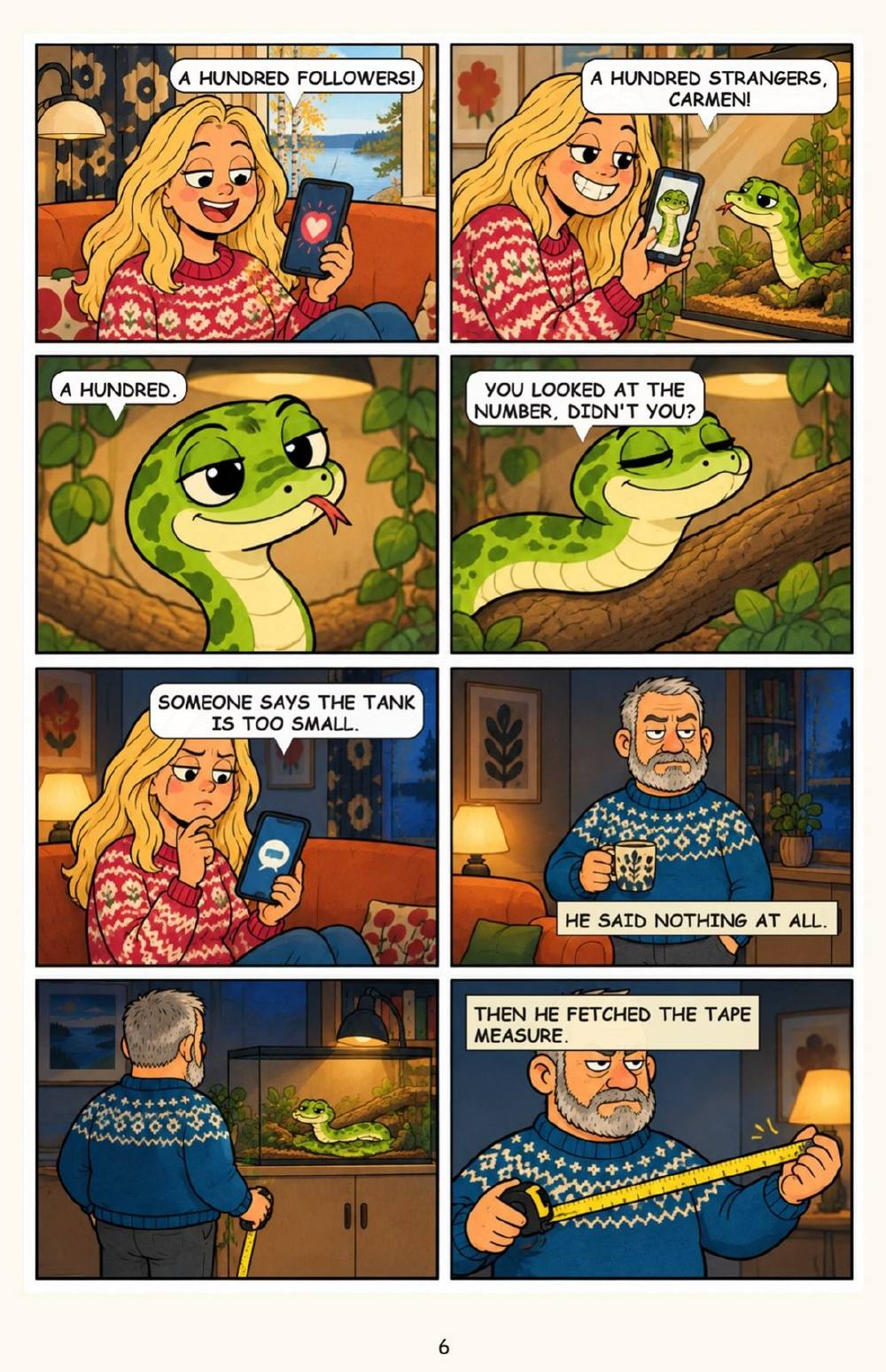 Carmen Online: Nine Thousand Followers and No Opinion About It, page 6