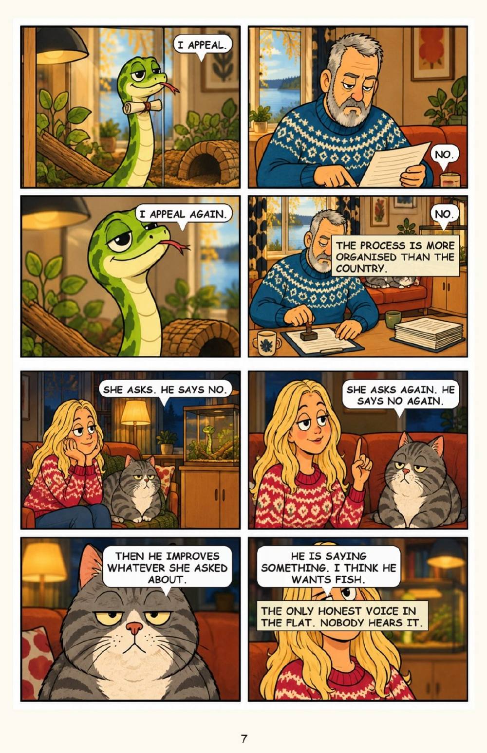 Carmen in the Sauna: And Other Impossible Requests, page 7