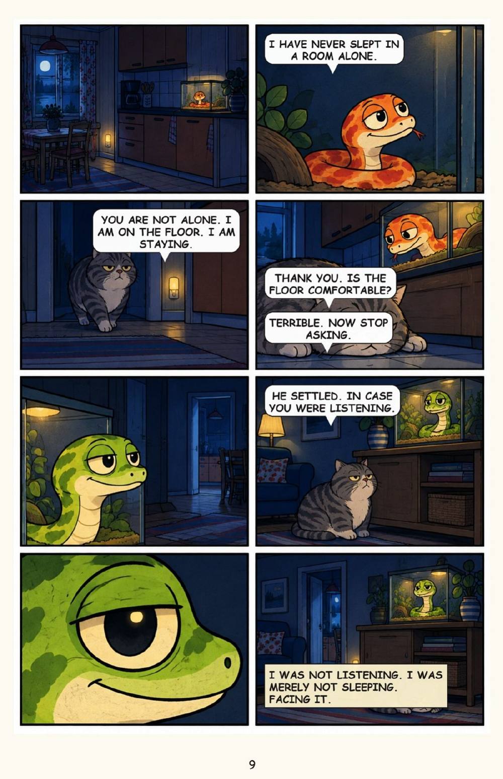 Carmen and the Second Snake: There Is Not Enough Sun for Two, page 9