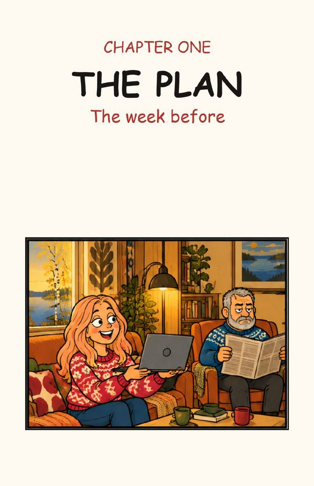 Carmen and the Summer Cottage: Two Weeks by a Finnish Lake, page 4