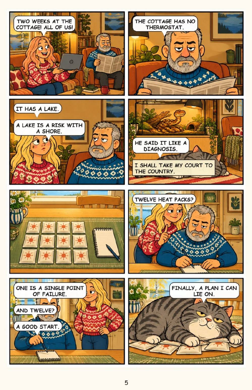 Carmen and the Summer Cottage: Two Weeks by a Finnish Lake, page 5