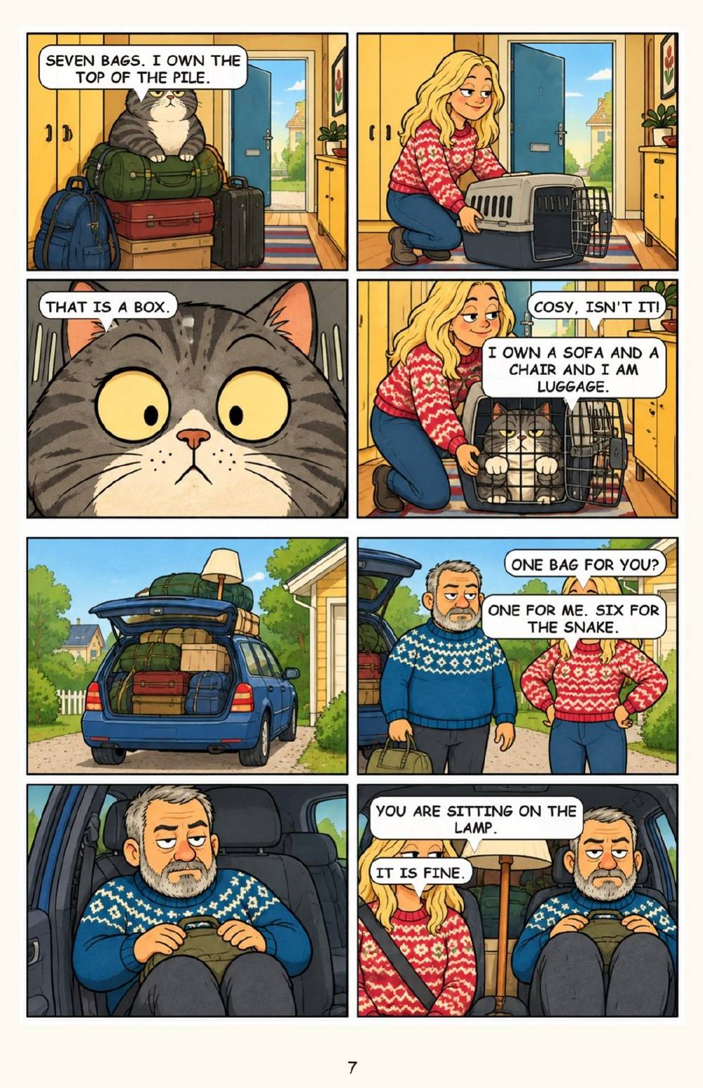 Carmen and the Summer Cottage: Two Weeks by a Finnish Lake, page 7