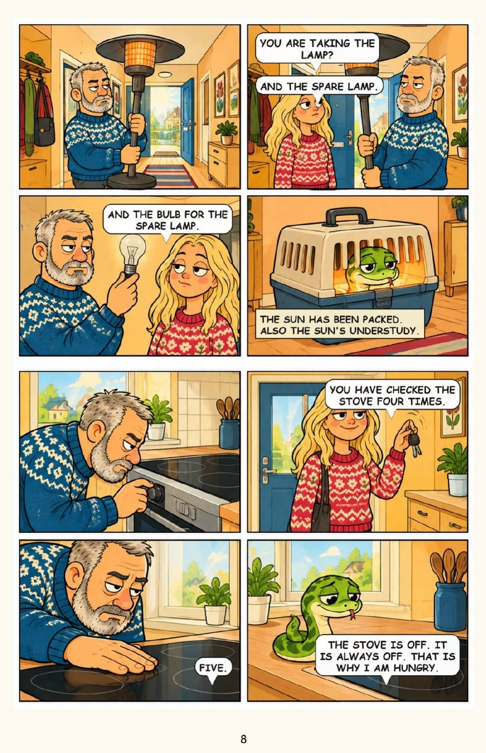 Carmen and the Summer Cottage: Two Weeks by a Finnish Lake, page 8
