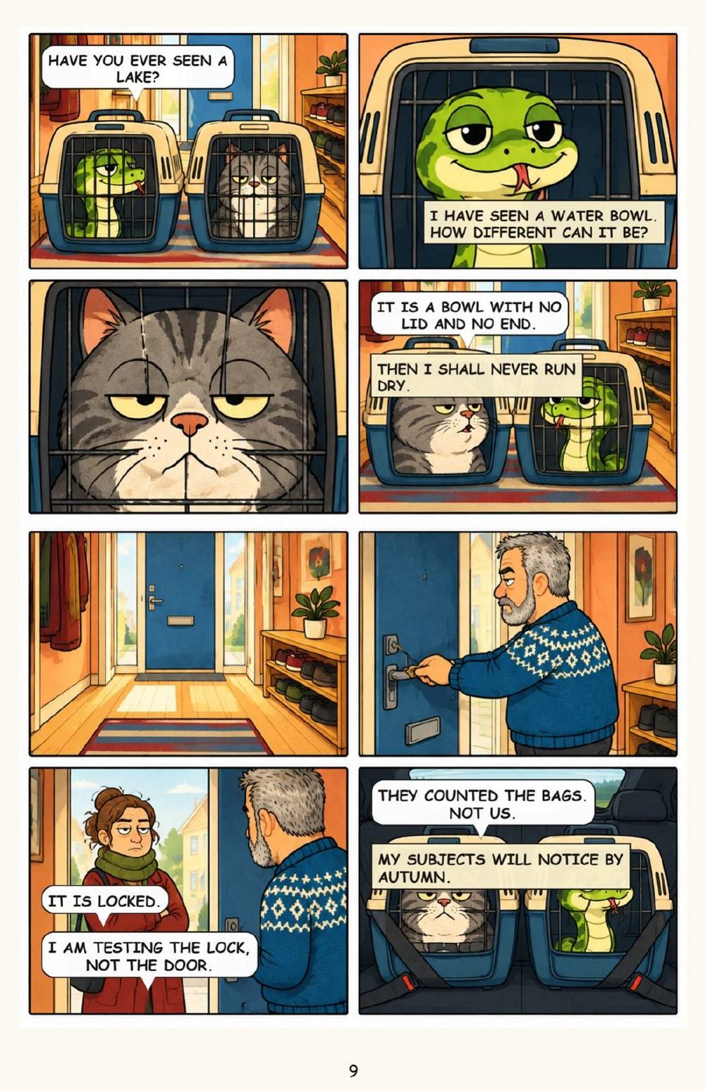 Carmen and the Summer Cottage: Two Weeks by a Finnish Lake, page 9