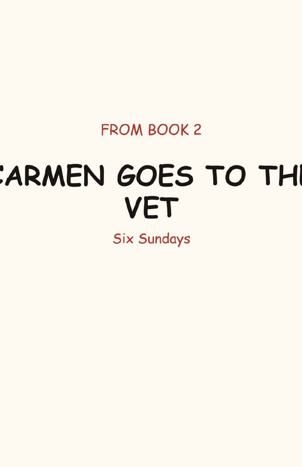 Carmen: The Sunday Book: Every Sunday Page in One Volume, page 11