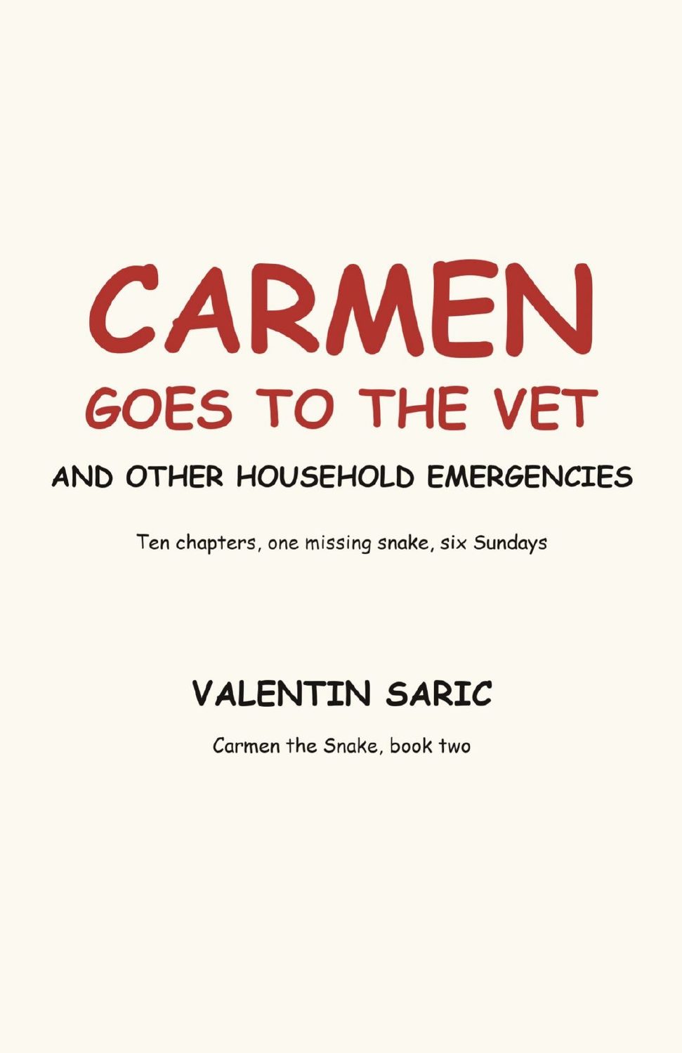 Carmen Goes to the Vet: And Other Household Emergencies, page 2