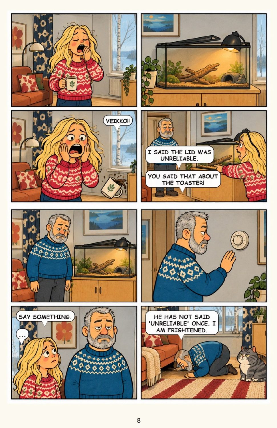 Carmen Goes to the Vet: And Other Household Emergencies, page 8