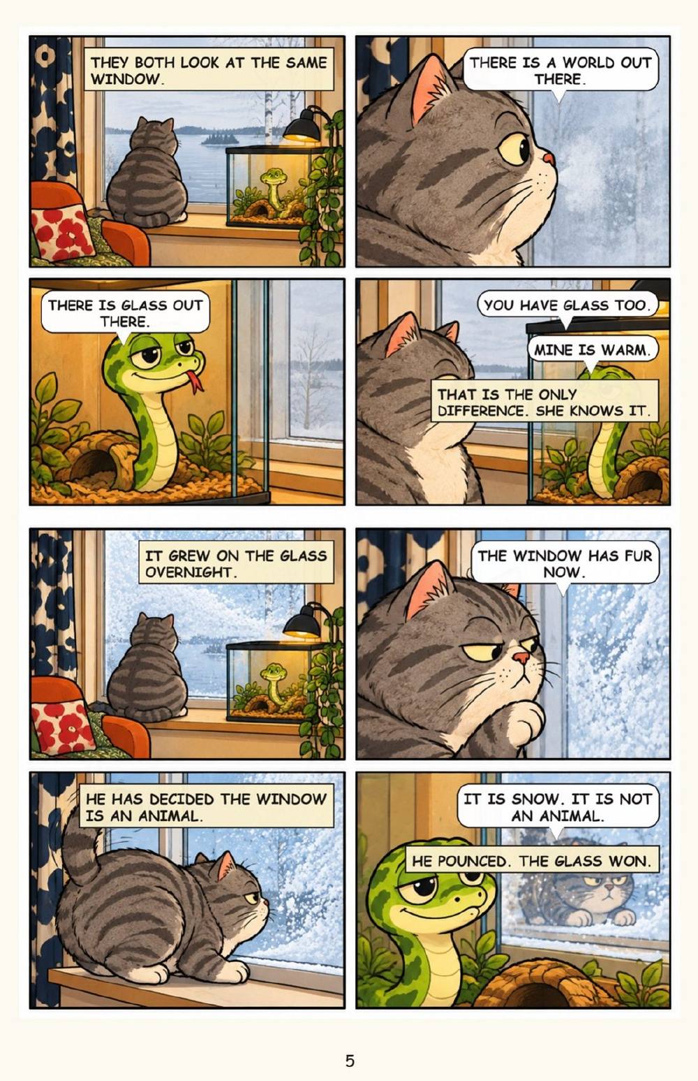 Carmen at the Window: A Quiet Year of Looking Out, page 5
