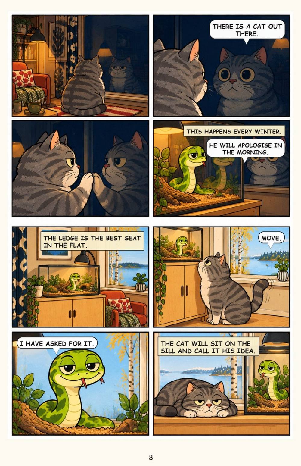 Carmen at the Window: A Quiet Year of Looking Out, page 8