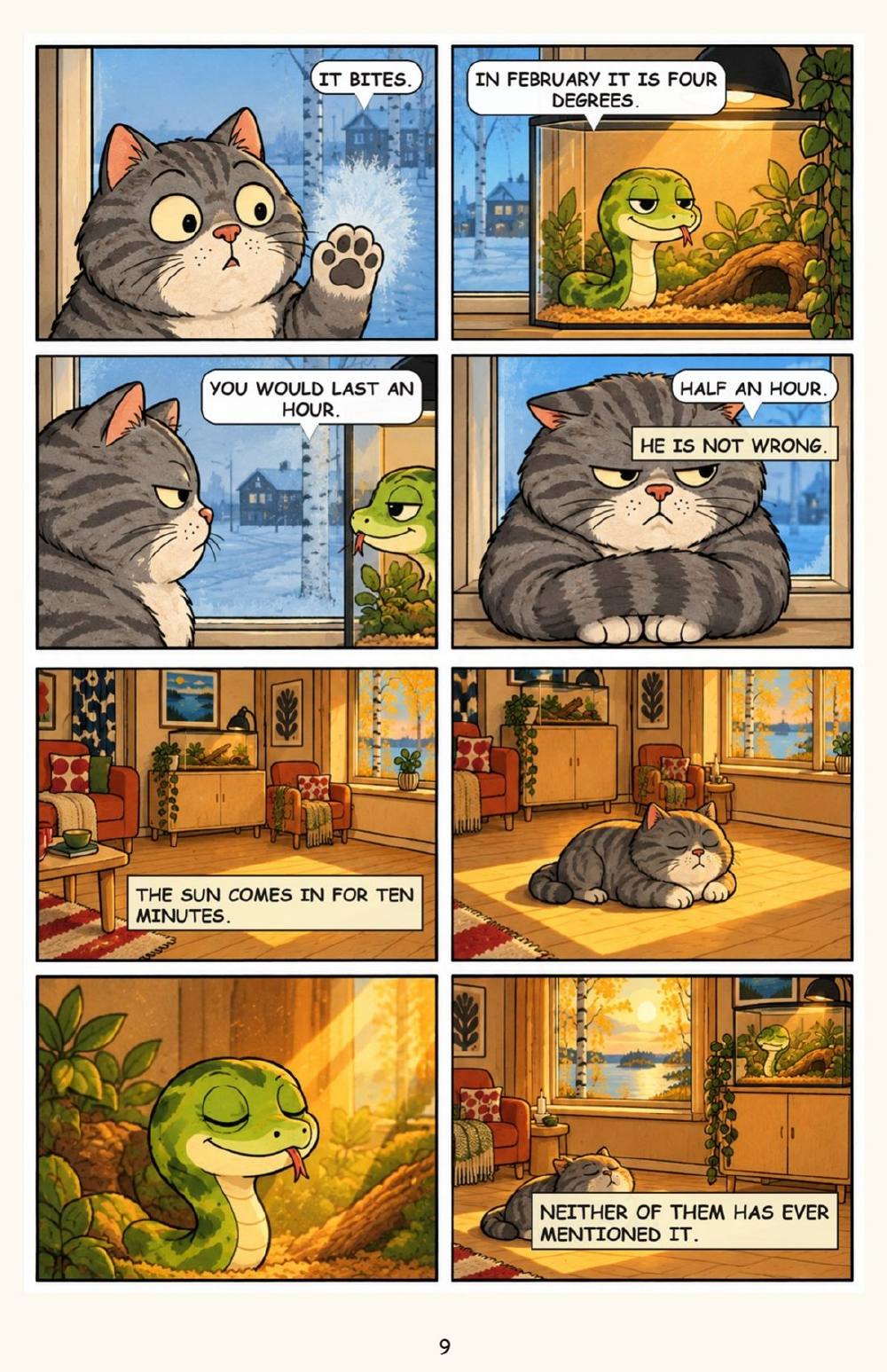 Carmen at the Window: A Quiet Year of Looking Out, page 9