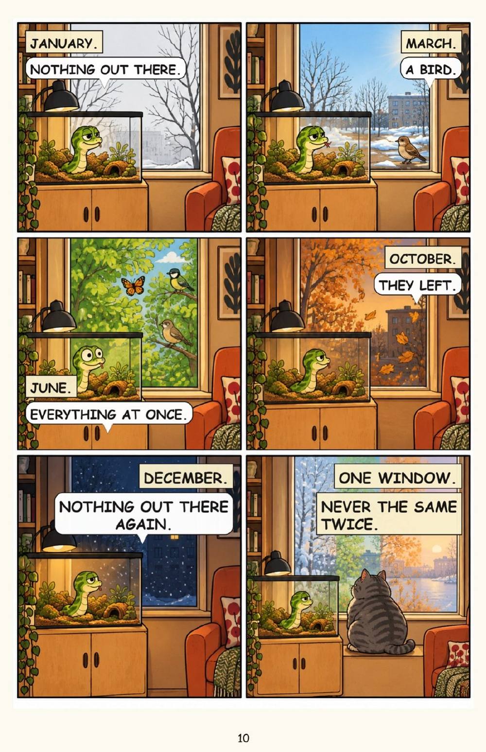 Carmen at the Window: A Quiet Year of Looking Out, page 10