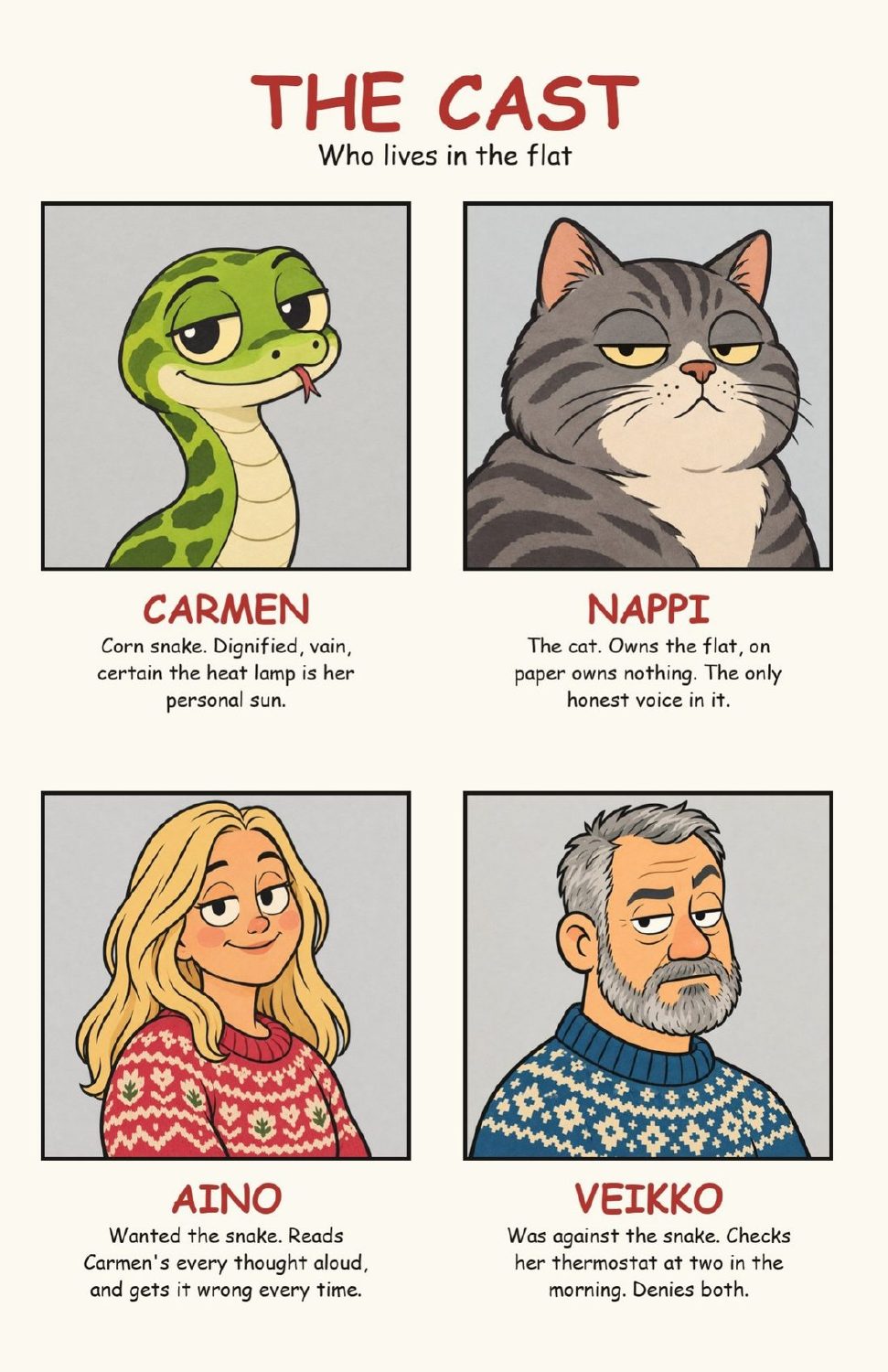 Carmen: A Year with a Snake in Finland, page 3
