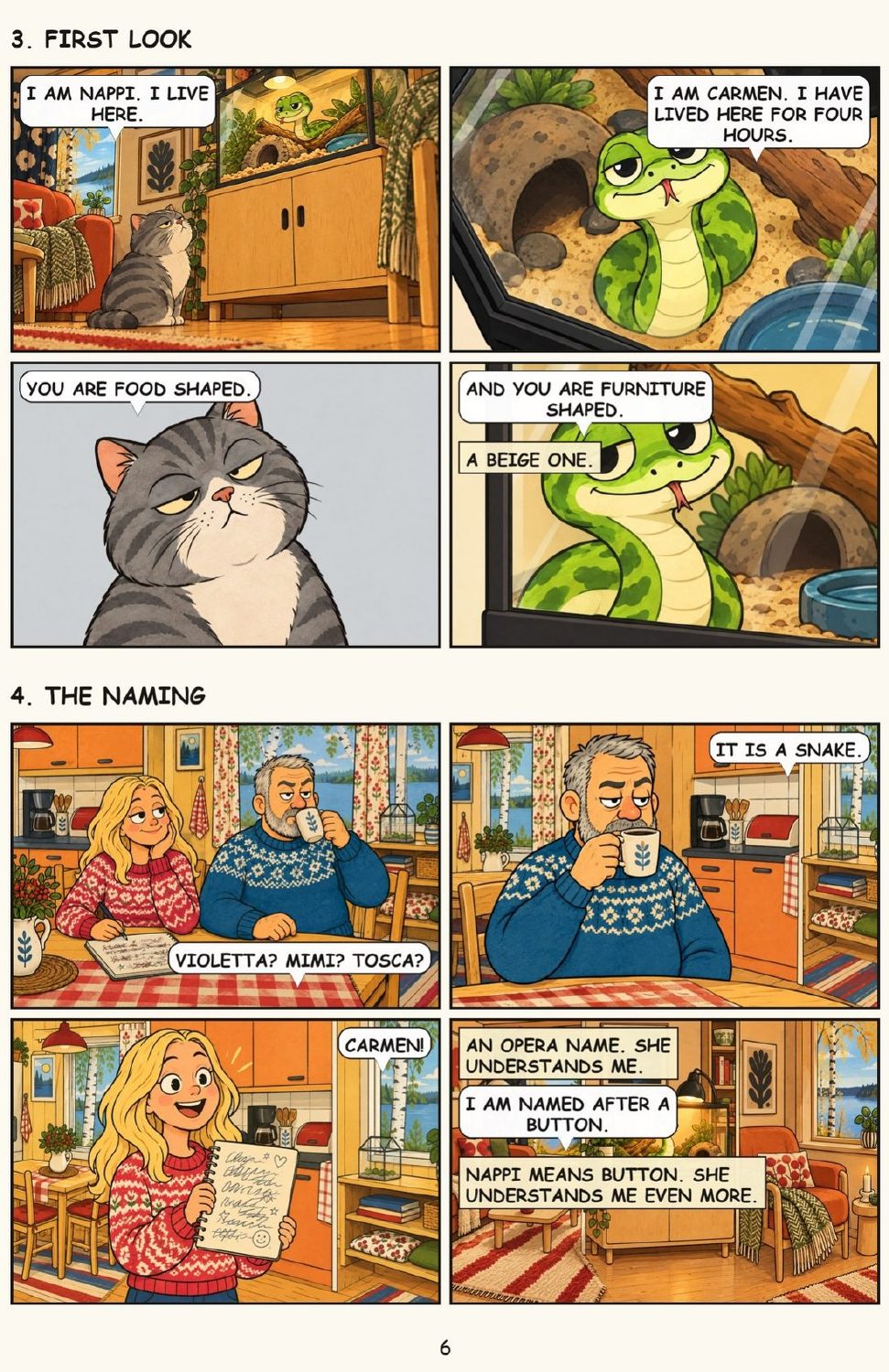 Carmen: A Year with a Snake in Finland, page 6