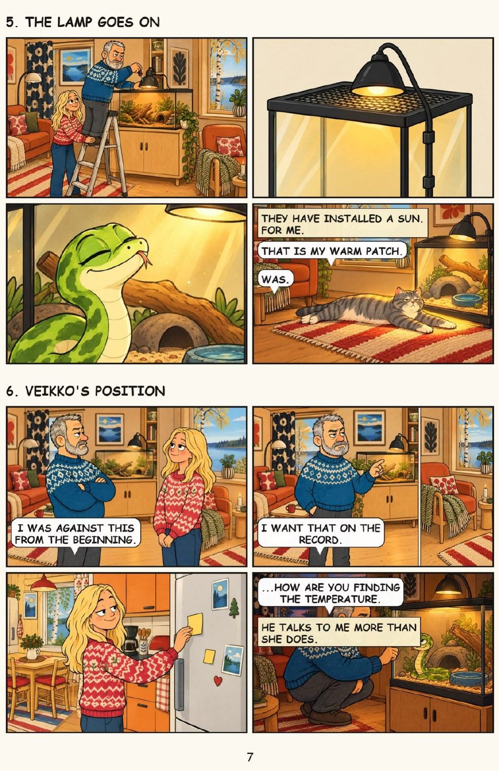 Carmen: A Year with a Snake in Finland, page 7