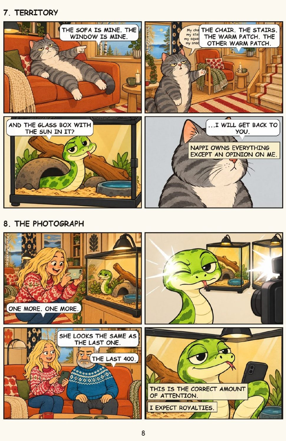 Carmen: A Year with a Snake in Finland, page 8