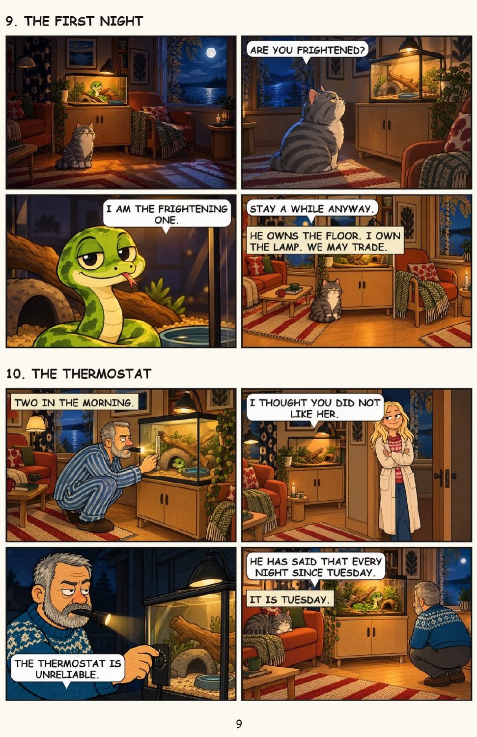 Carmen: A Year with a Snake in Finland, page 9