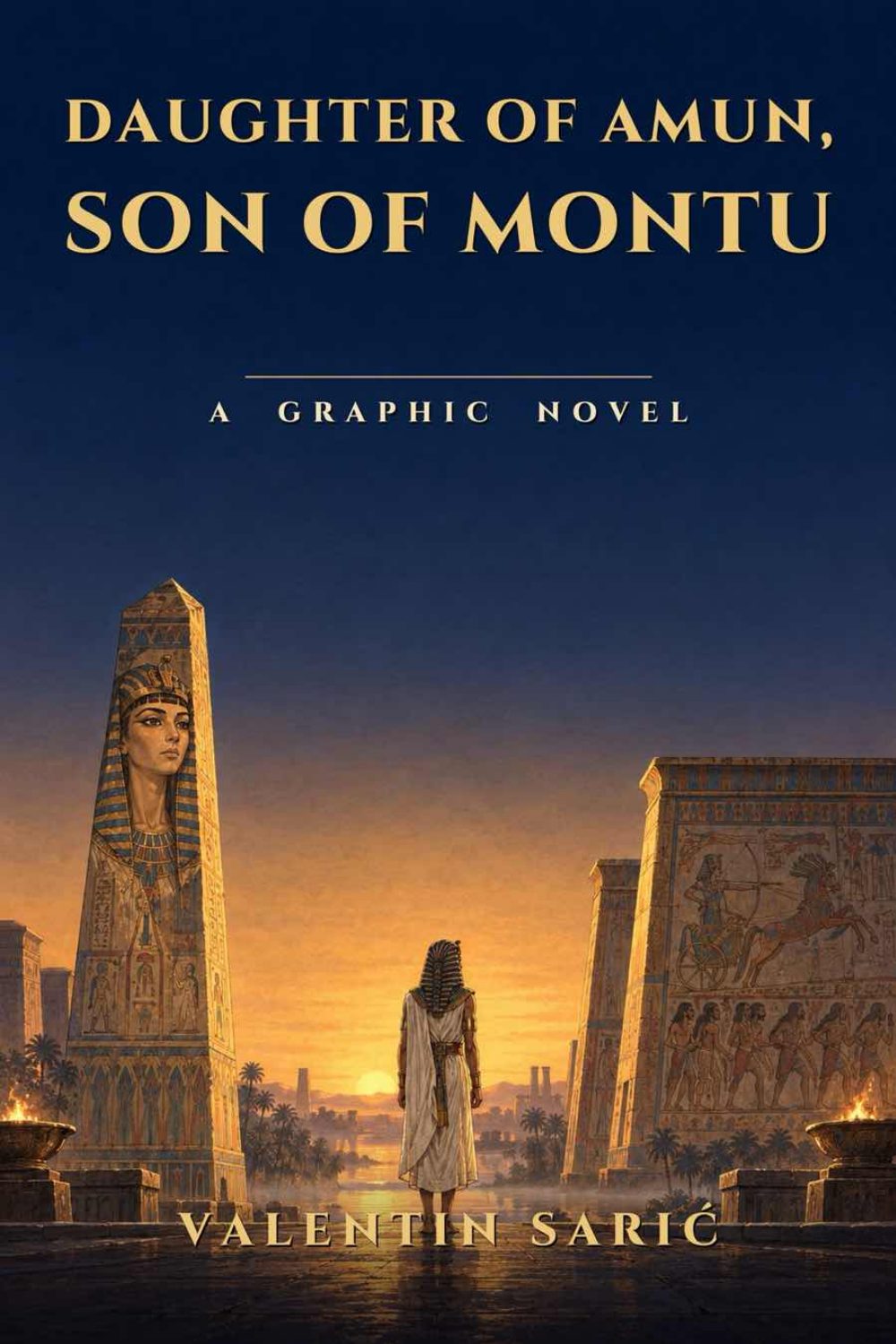 Daughter of Amun, Son of Montu, page 1