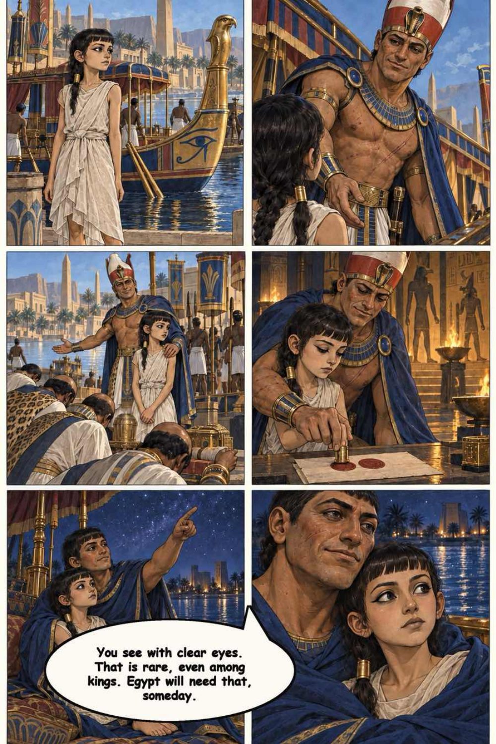 Daughter of Amun, Son of Montu, page 8