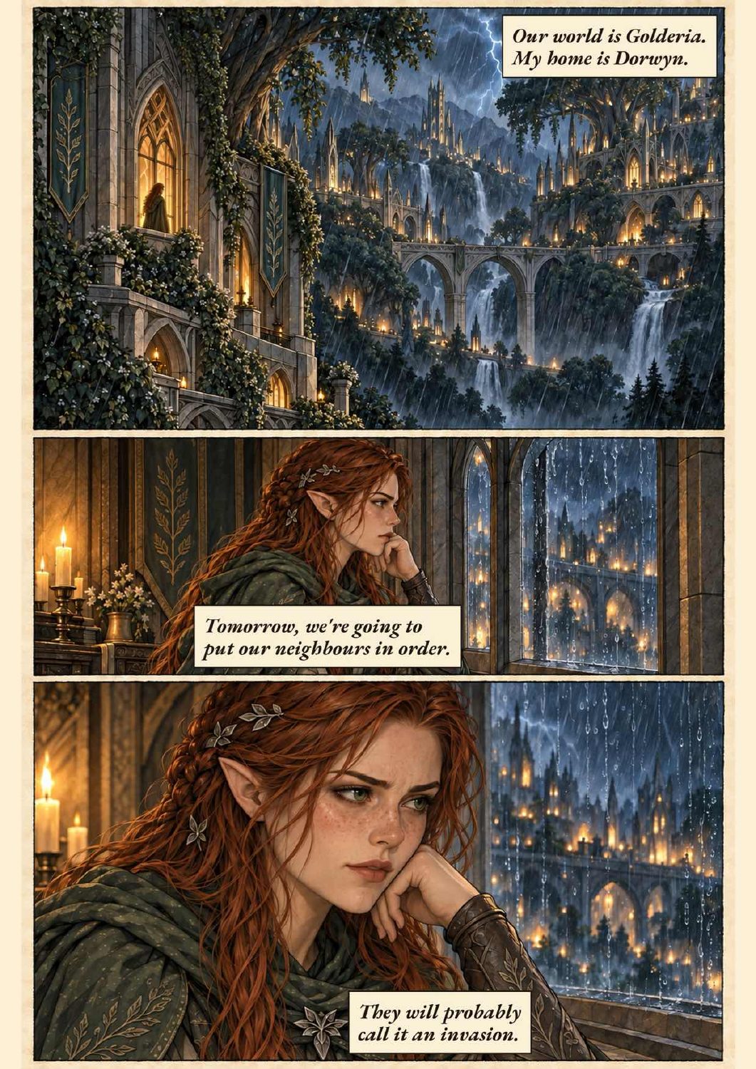 Princess of Golderia, page 2