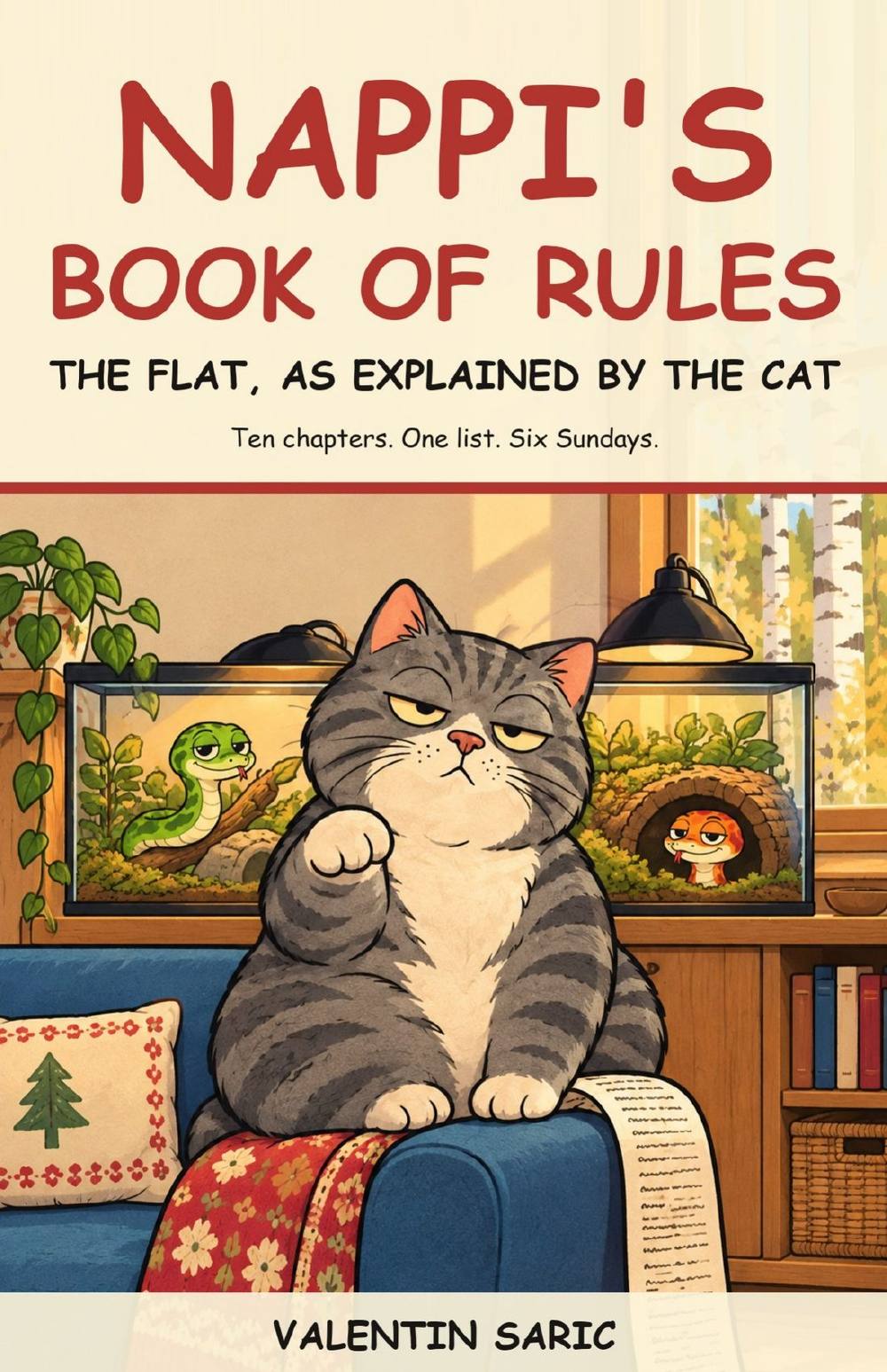 Nappi's Book of Rules: The Flat, as Explained by the Cat, page 1