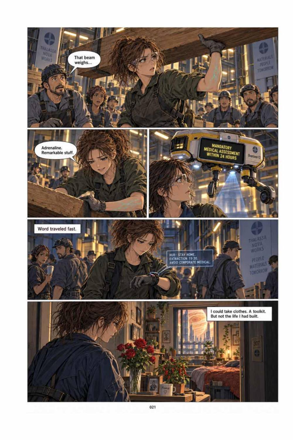 Poison Snow White and the Perceptionists of Thalassa Nova, page 24