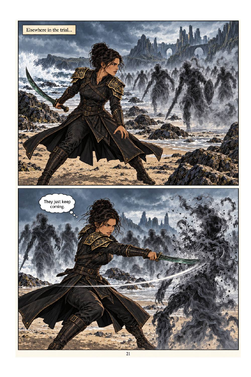 Shadow of Malaxis, page 22