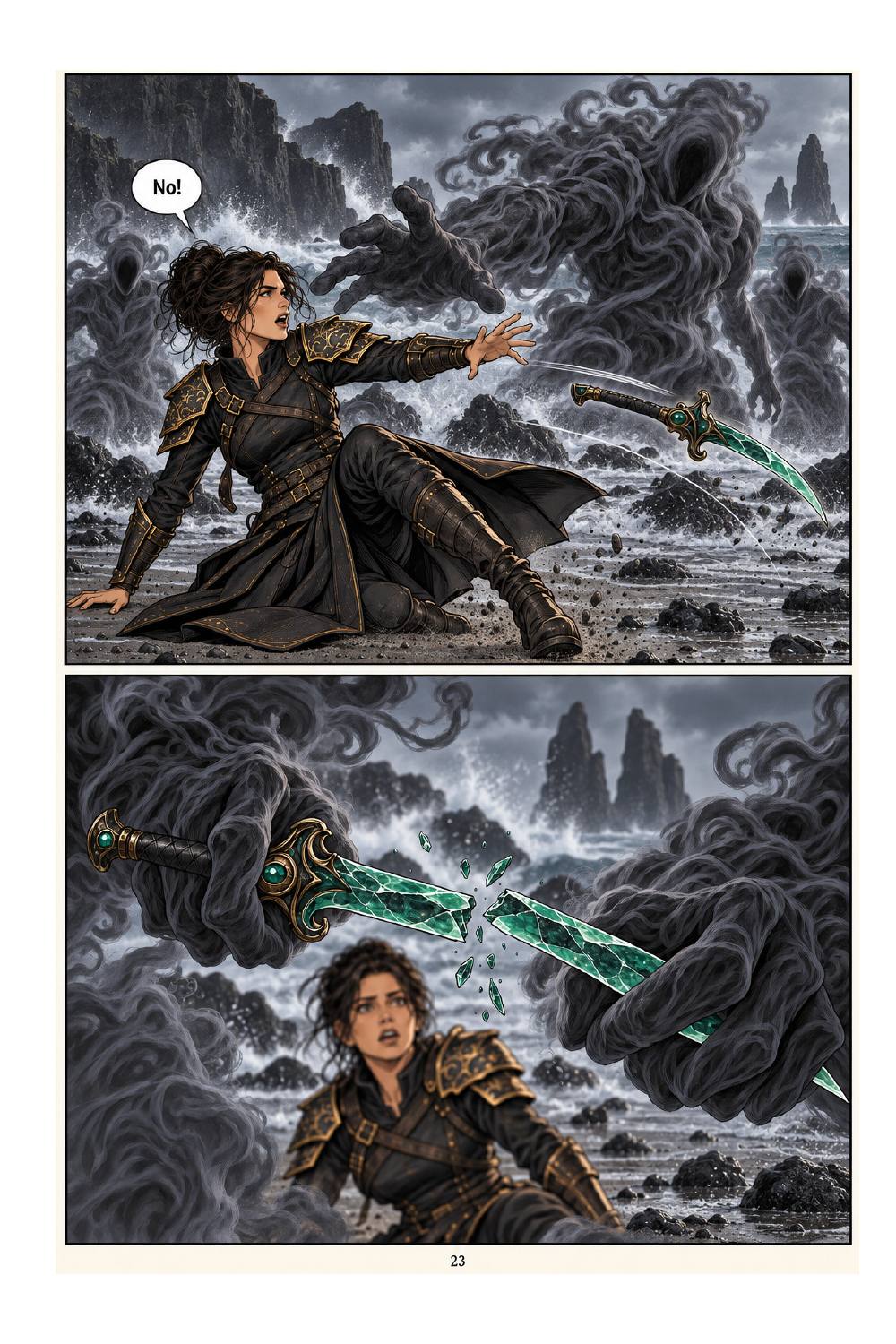 Shadow of Malaxis, page 24