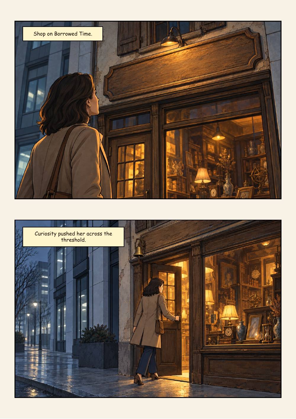The Shop of Borrowed Time - A Graphic Novel, page 5
