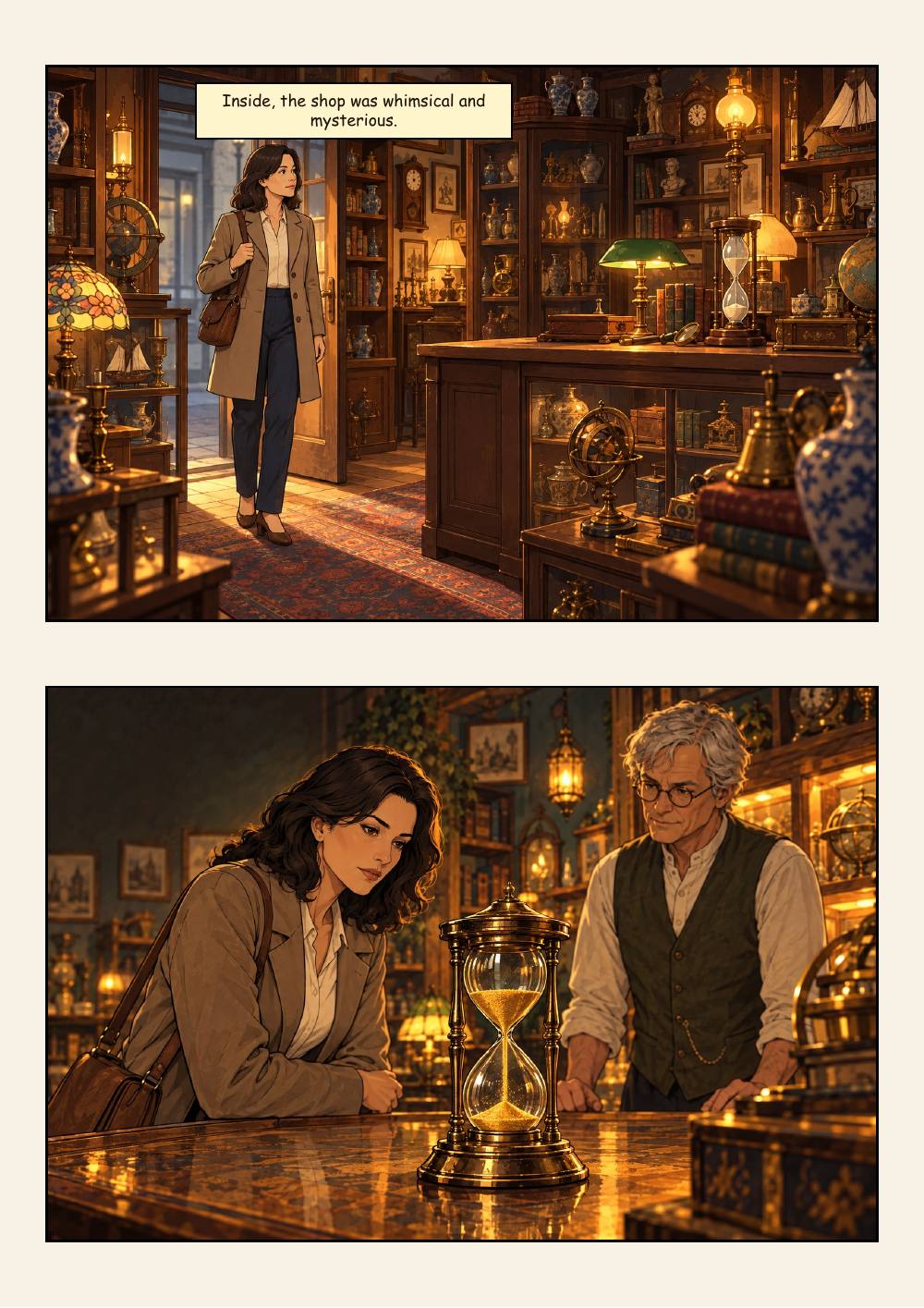 The Shop of Borrowed Time - A Graphic Novel, page 6
