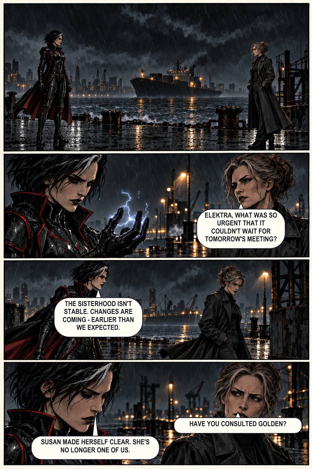 Sisterhood of Superheroines, page 4