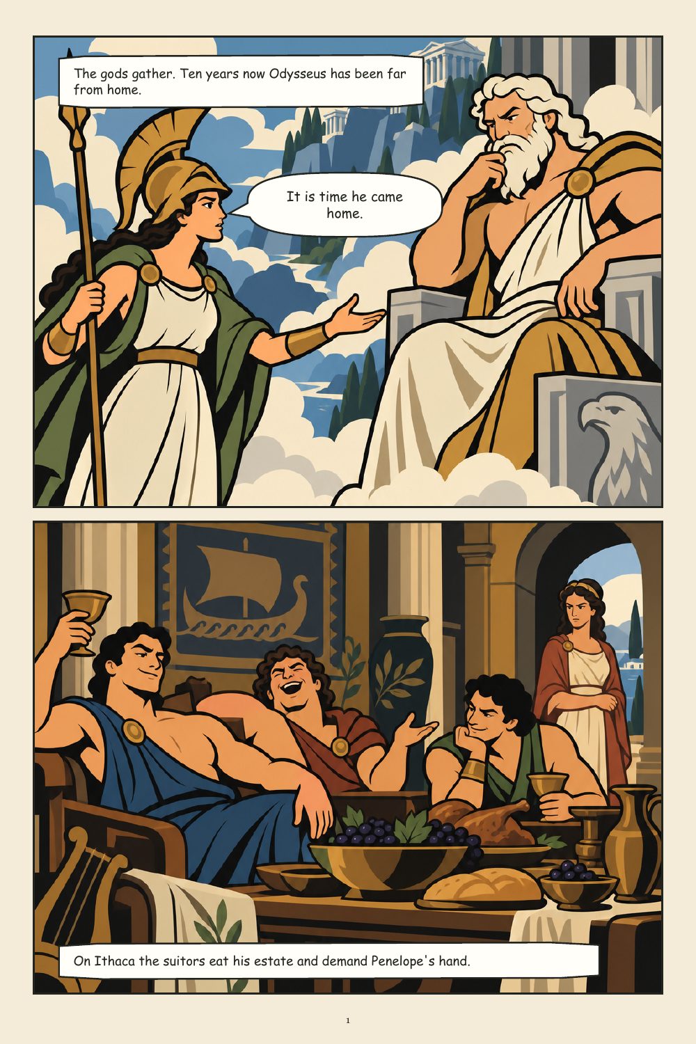 The Odyssey, page 3