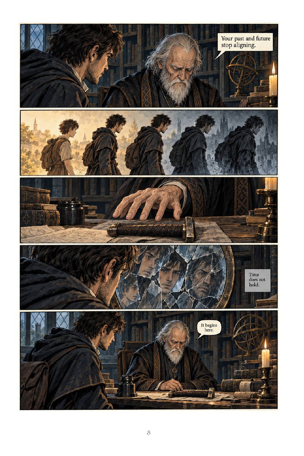The Third Blade, page 8