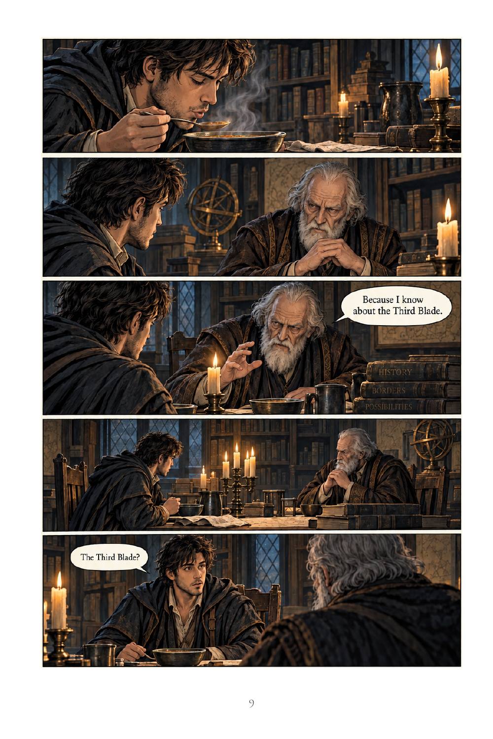 The Third Blade, page 9