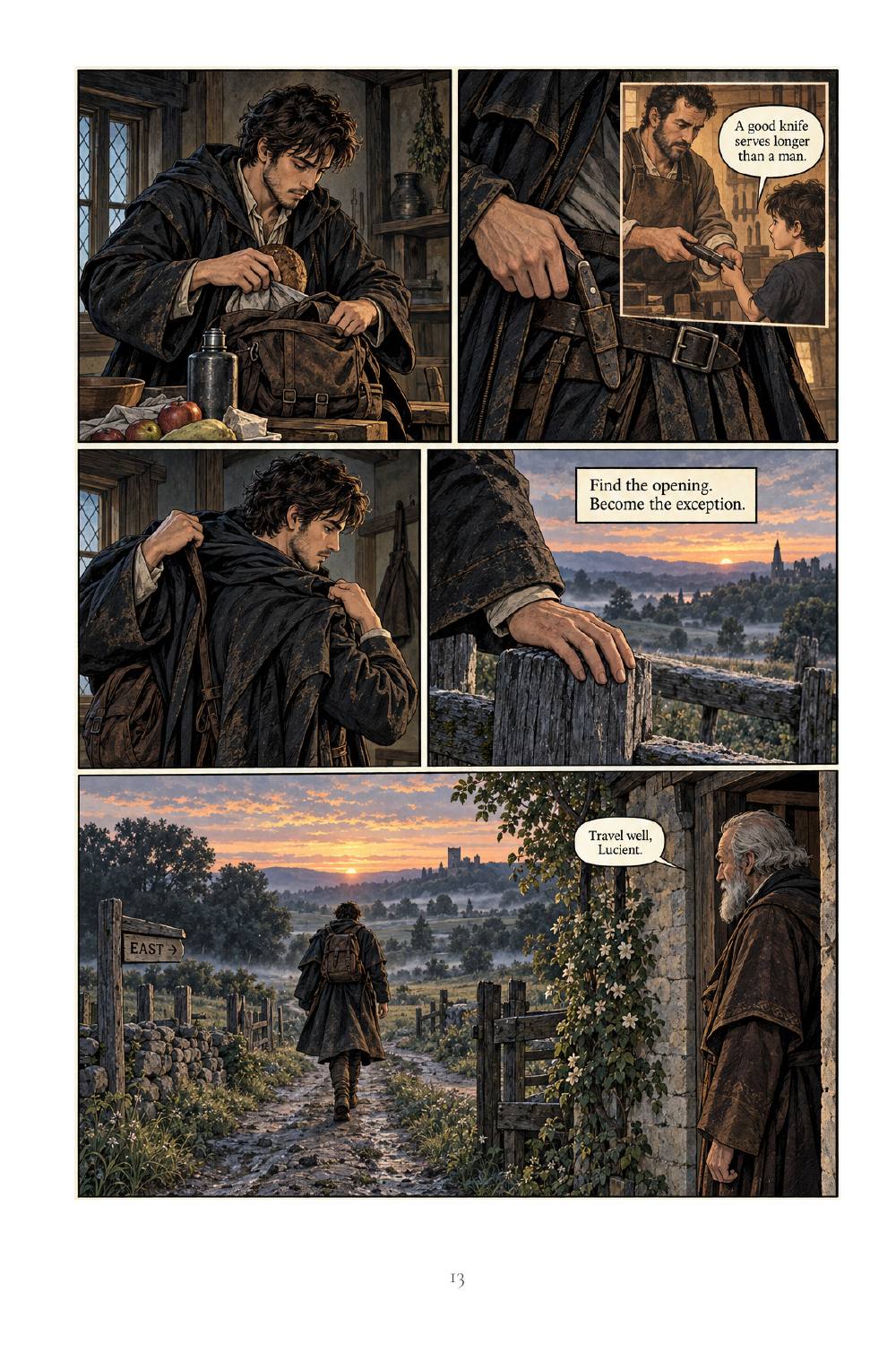 The Third Blade, page 13